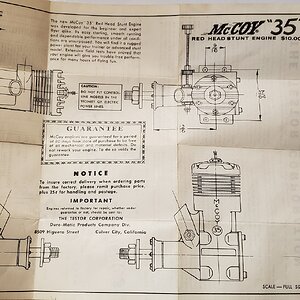 McCoy 35 dimensions spec sheet