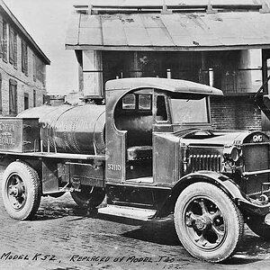 1925 GMC Standard Oil Crown  Gasoline Tanker