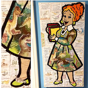 Ms. Frizzle Canvas Painting