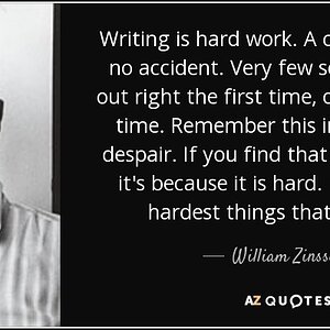 Writing Is No Accident