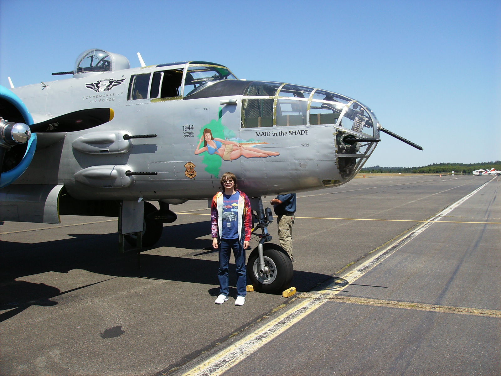 i flew on maid in the shade in 2011 i think out at the gig harbor airport
